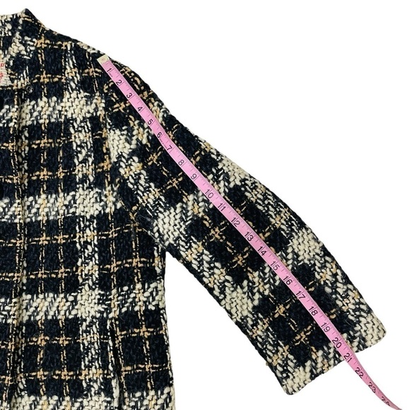Vintage Peck & Peck Women’s Scottish Fabric Heavyweight Tweed Button Down Coat - Picture 14 of 16